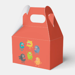 Små, gulliga monster presentaskar