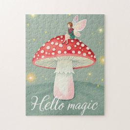 Små hålor på svamp- och åglingsglaset pussel