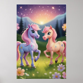 Små hästar poster
