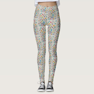 Små hjärtan kakelleggingar leggings