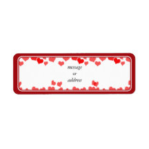 Små hjärtan - lägg till meddelandet