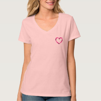 Små hjärtan - T-shirt, rosa Tee Shirt