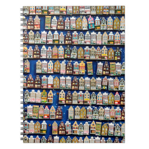 Små holländska souvenirer och gåvor - skosmivar anteckningsbok