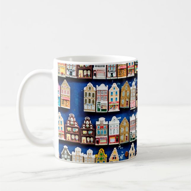 Små holländska souvenirer och gåvor - skosmivarnar kaffemugg (Vänster)