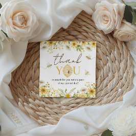 Små honungsbi blomsterfavoritstaggar gåvor etiketter