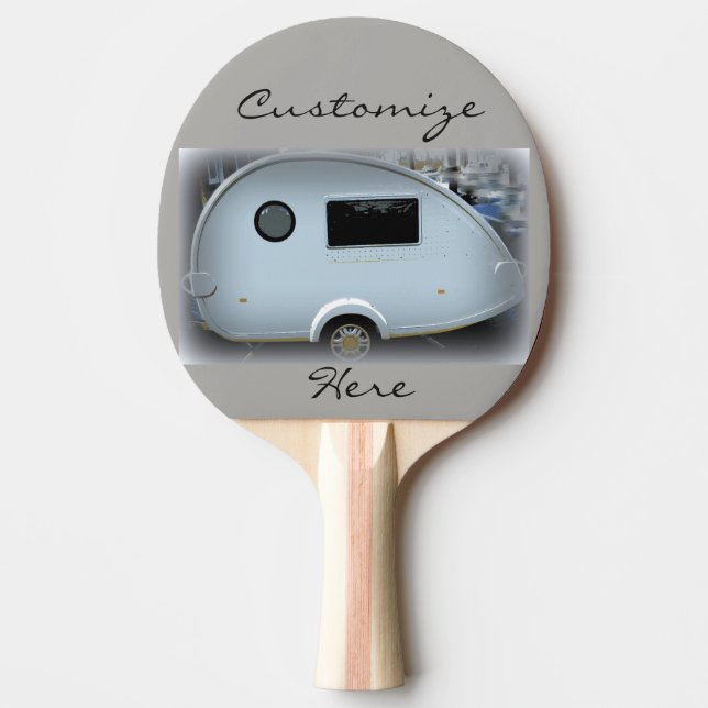 Små husdroppkaravan Thunder_Cove Pingisracket (Framsidan)