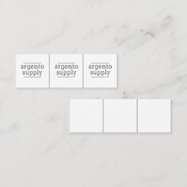 Små judiska Märkre - Anpassa med din Logotyp Mini Visitkort