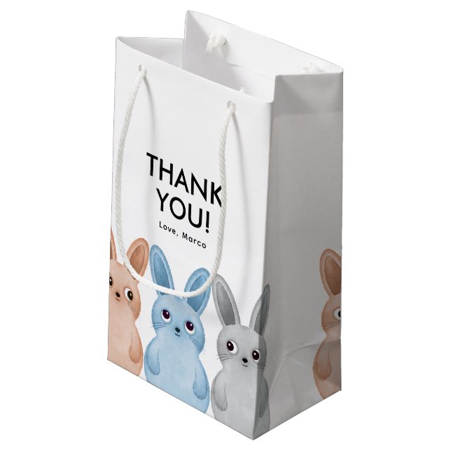 Små kaniner tack  (Baksidan Vinklad)