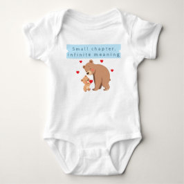 Små kapitel, oändlig betydelse barnkläder t shirt