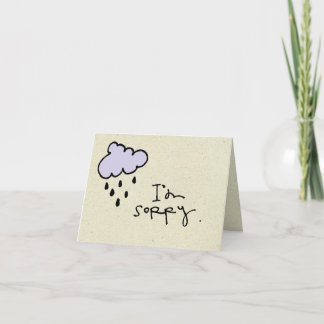 små komplikationer Jag beklagar Kort