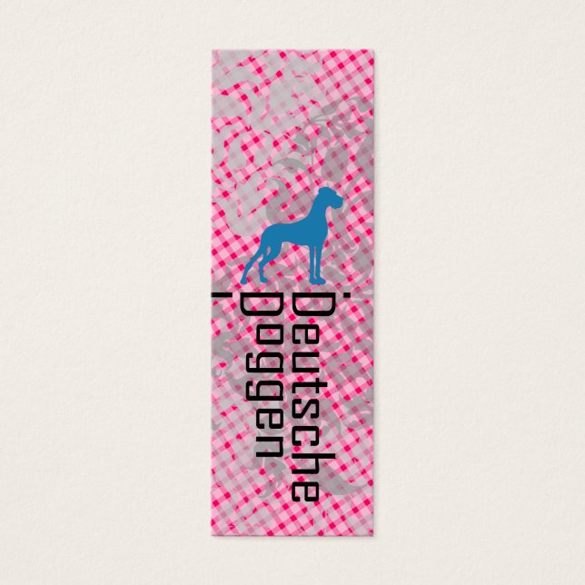 Små kort från great dane (Framsidan)