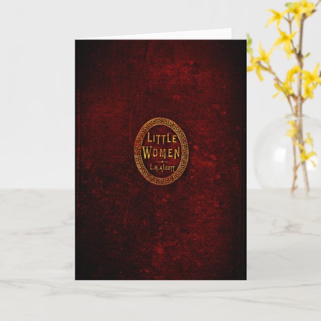 Små kvinnor| kort (Gul blomma)