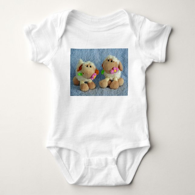 Små lamm tee shirt (Framsida)
