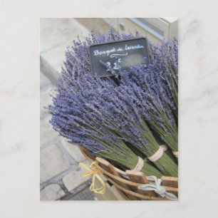 Små lavendel vykort