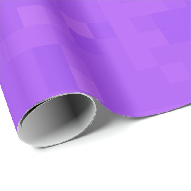 Små Lila-mosaikplattor, papper för gift Presentpapper (Rullad Hörn)