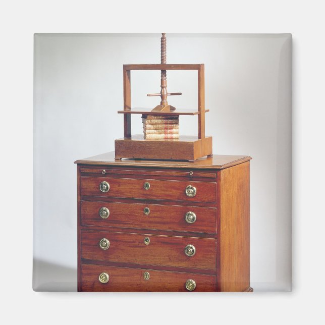 Små mahognybröst av Sheraton Magnet (Framsidan)