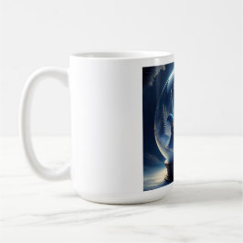 Små människor i A Snö Globe Kaffemugg