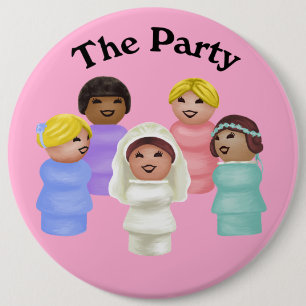 Små människor - Maka till Party Knapp