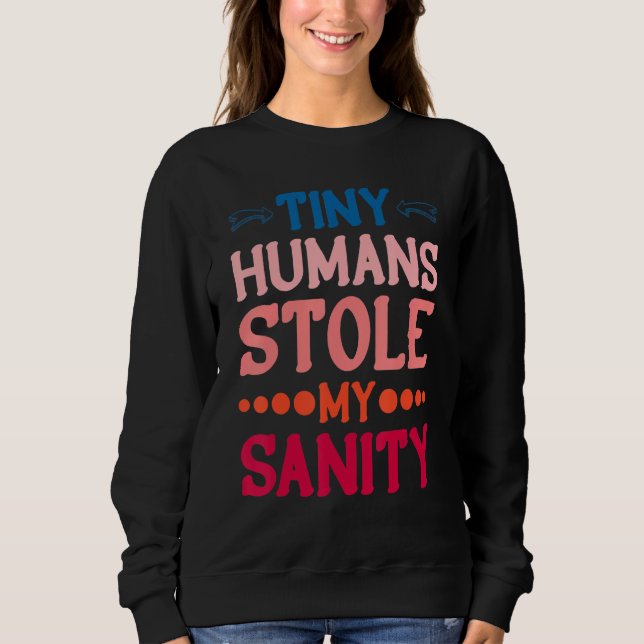 Små människor stal mitt förstånd     t shirt (Framsida)