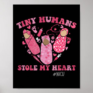Små Människor Stjäl Mitt Hjärta Nicu Sjuksköterska Poster