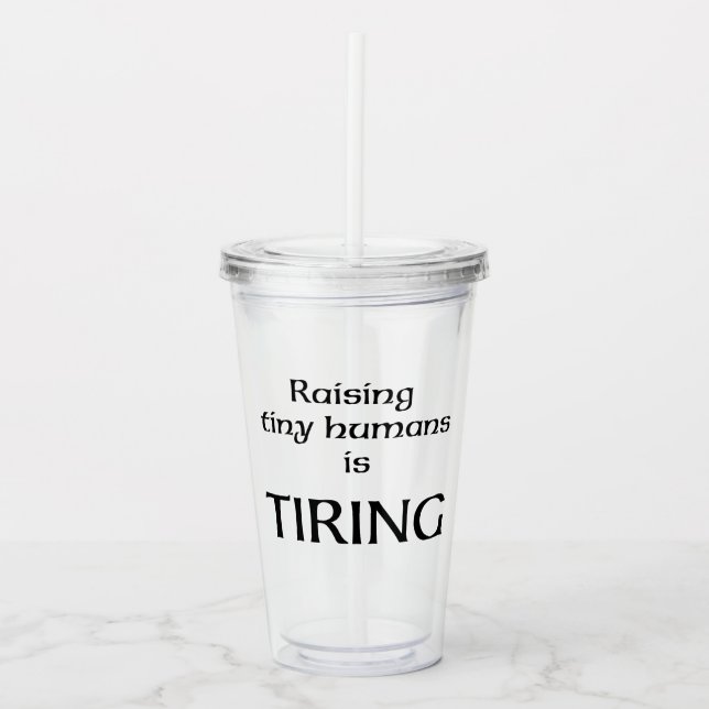 Små Människor Take Away Mugg (Framsida)