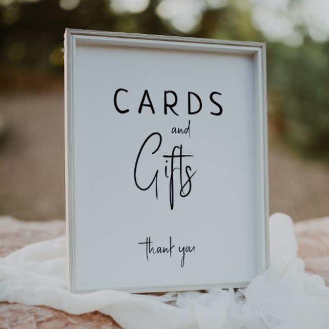 Små, moderna Neutralter, babyskidkort och presentk Poster (Skapare uppladdad)