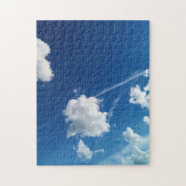 Små moln i ljuset - Fotografi Pussel