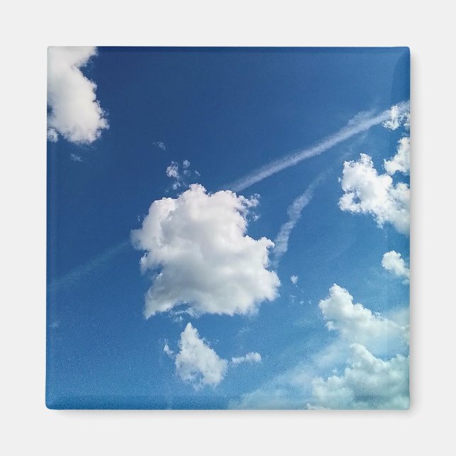 Små moln i ljuset magnet (Framsidan)