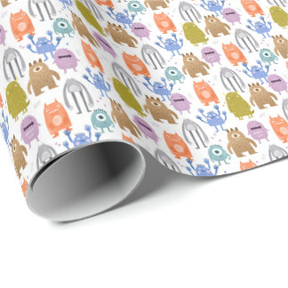 Små monster barnkammare presentpapper