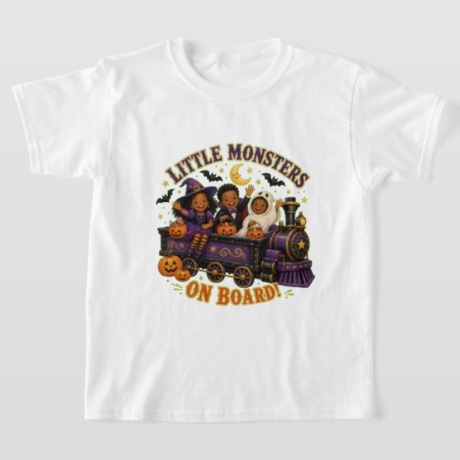 Små monster ombord t shirt (Laydown)