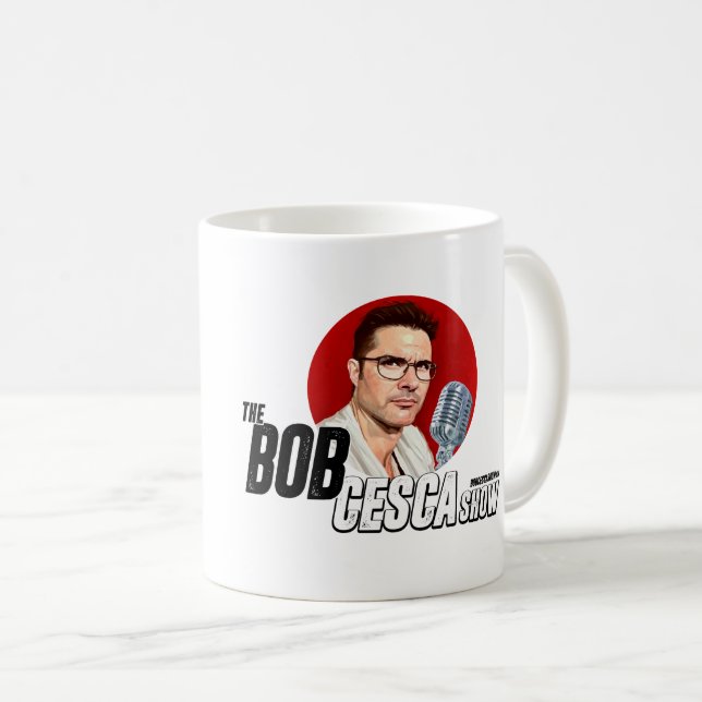 Små och medelstora Bob Cesca Show Muggar (Framsida höger)