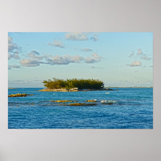 Små ön Bahamas Poster (Framsidan)