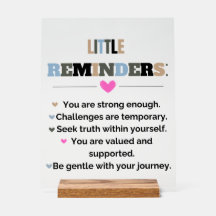 Små påminnelser om inspirationsmotiv