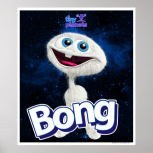 Små planeter Bong, långt ut! Poster