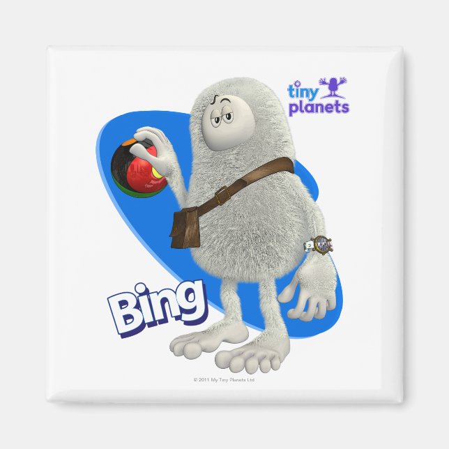 Små planeter Spela Boll Magnet (Framsidan)