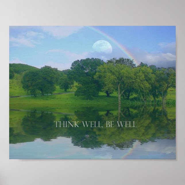 Små Poster Tänka väl (Framsidan)