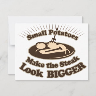 Små potatis gör att den högsta utseendet blir stör