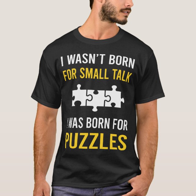 Små pratpussel t shirt (Framsida)
