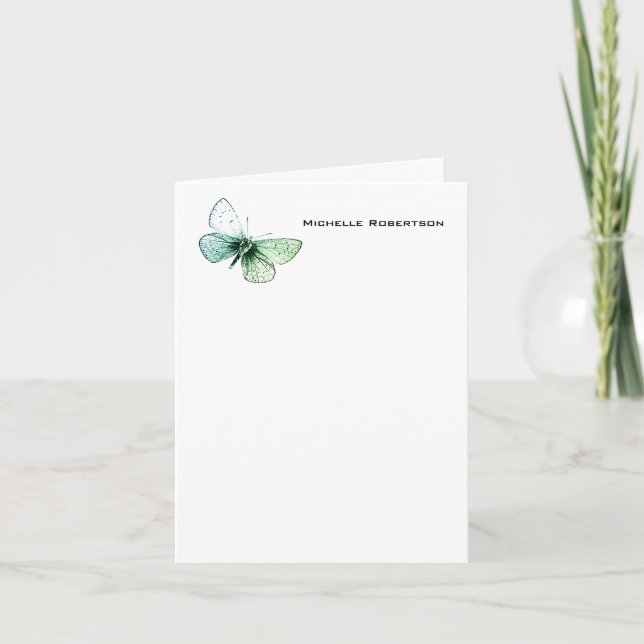Små Professioneller - minimalistisk, modern, vanli Anteckningskort (Framsida)