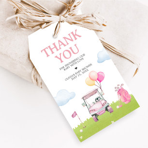 Små Putter Golf Baby Shower Förmånsetiketter Presentetikett