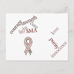 SMA Ribbon-vykort Vykort