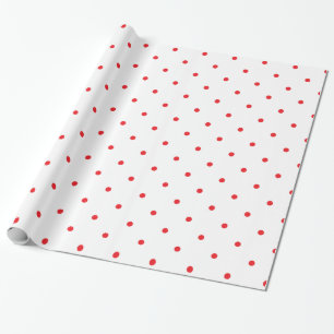Små röda Polkadots Presentpapper