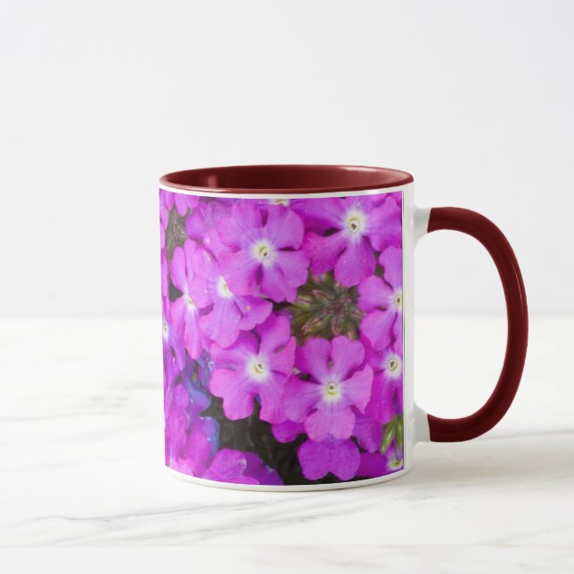 Små Rosa Flowers Mugg (Höger)