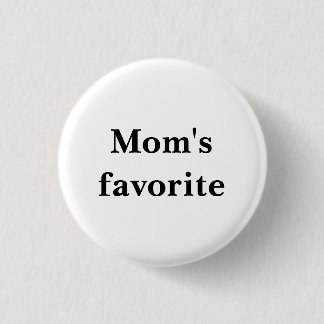 Små rundvita knappar "Mamma favoriter"