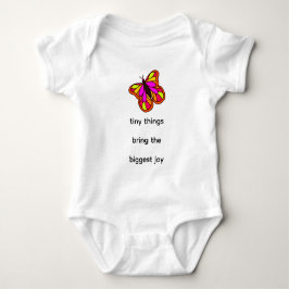 Små saker ger den största glädjen Baby Bodysuit T Shirt