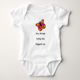 Små saker ger den största glädjen Baby Bodysuit T Shirt