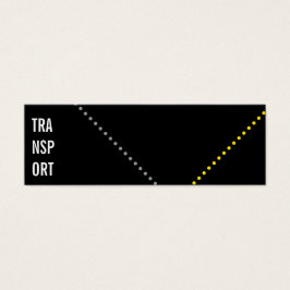 Små smala visitkort för förare