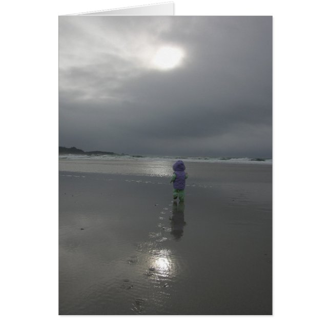 Små spegelkort hälsningskort (Framsidan)