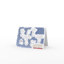 Små spöken går på bio gratulationskort