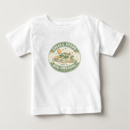 Små Steg Stora Drömmar Förskola T Shirt